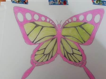 胡蝶しのぶの蝶の髪飾りを手作り プラバンで超簡単に蝶々のアクセサリー作ってみた フリー画像あり オタク子育て
